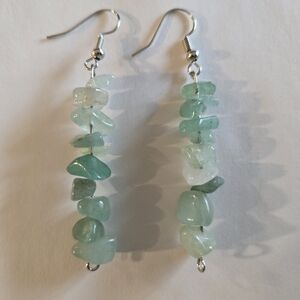 Hand Crafted Green Aventurine Earrings